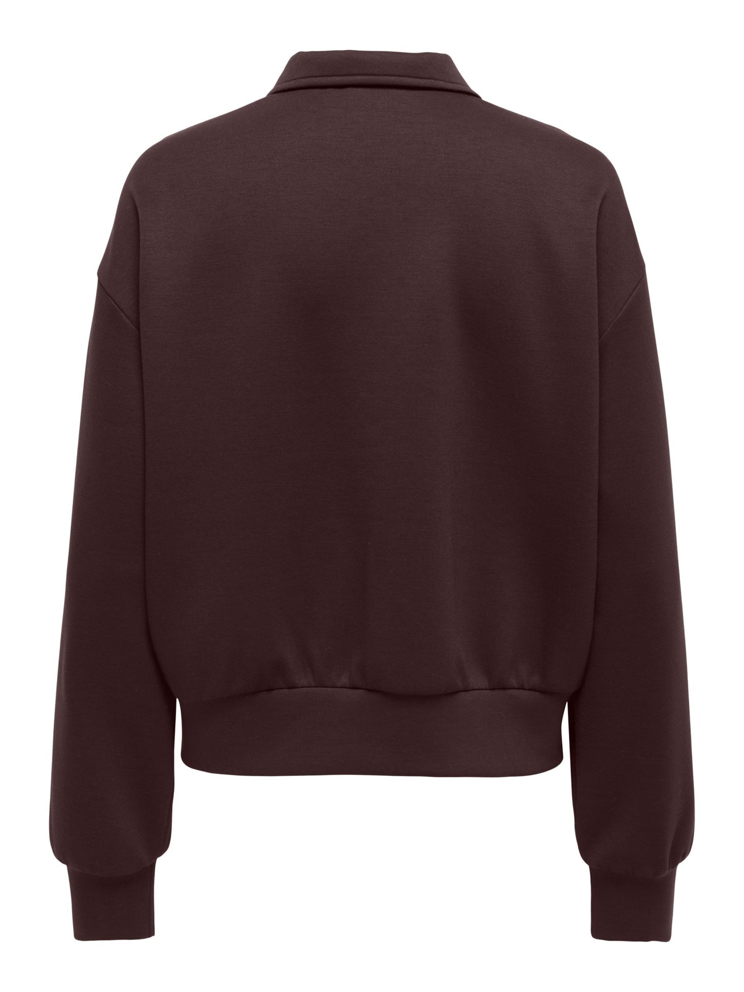 JDY Gebreid vest 'JDYSAFINA ' in Bruin