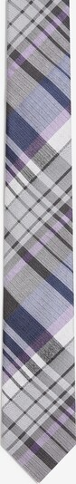 Finshley & Harding Cravate en violet / noir / argent / blanc, Vue avec produit