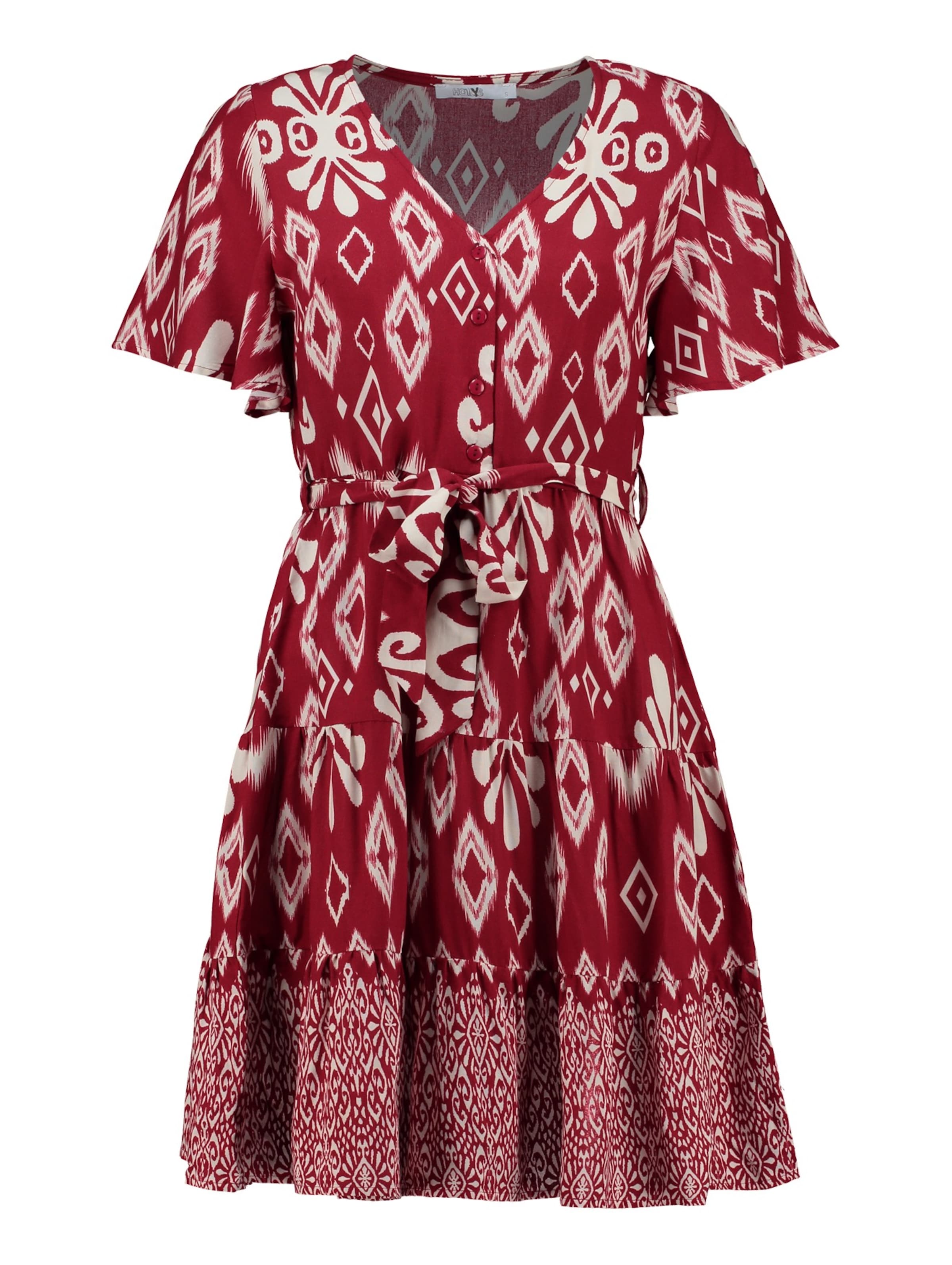 Hailys Рокля 'Ma44relie' в червено: отпред