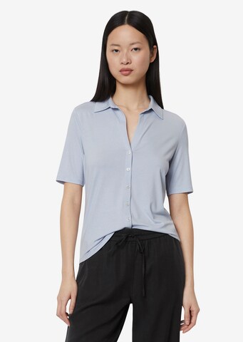 Camicia da donna di Marc O'Polo in blu: frontale