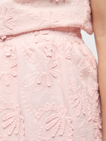 OBJECT Regular Pants 'OBJMYA' in Pink