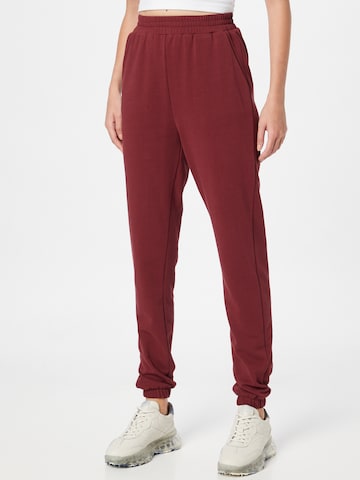 GLAMOROUS Tapered Pants in Brown: front