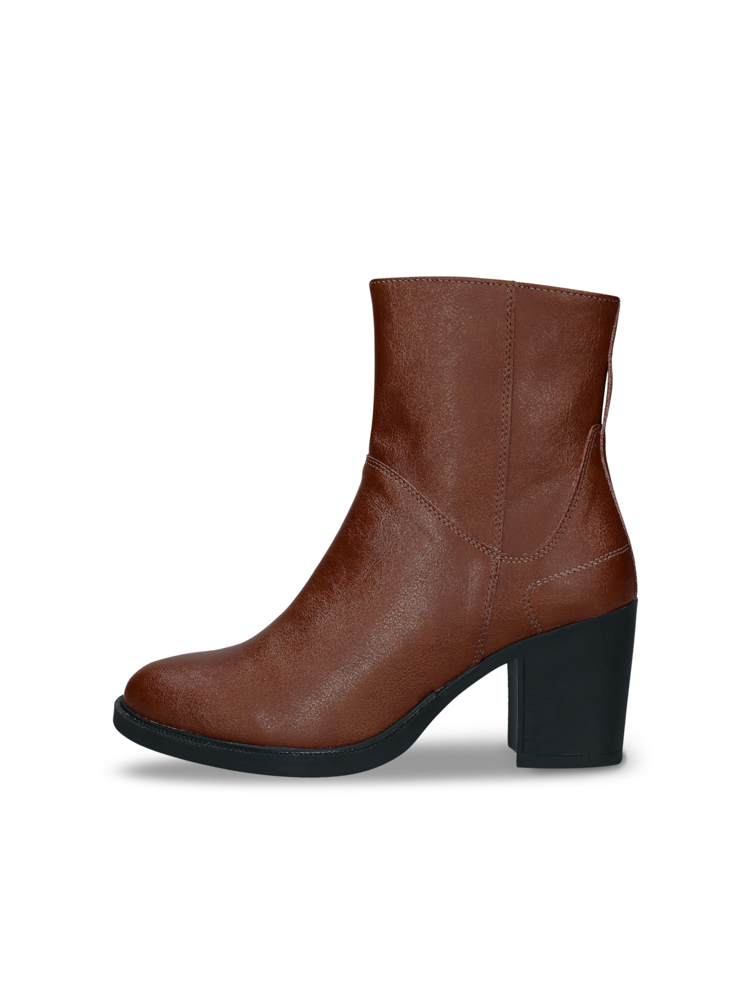 nae Vegan Shoes Stiefelette in Braun: Vorderseite