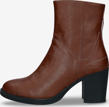 nae Vegan Shoes Stiefelette in Braun: Vorderseite