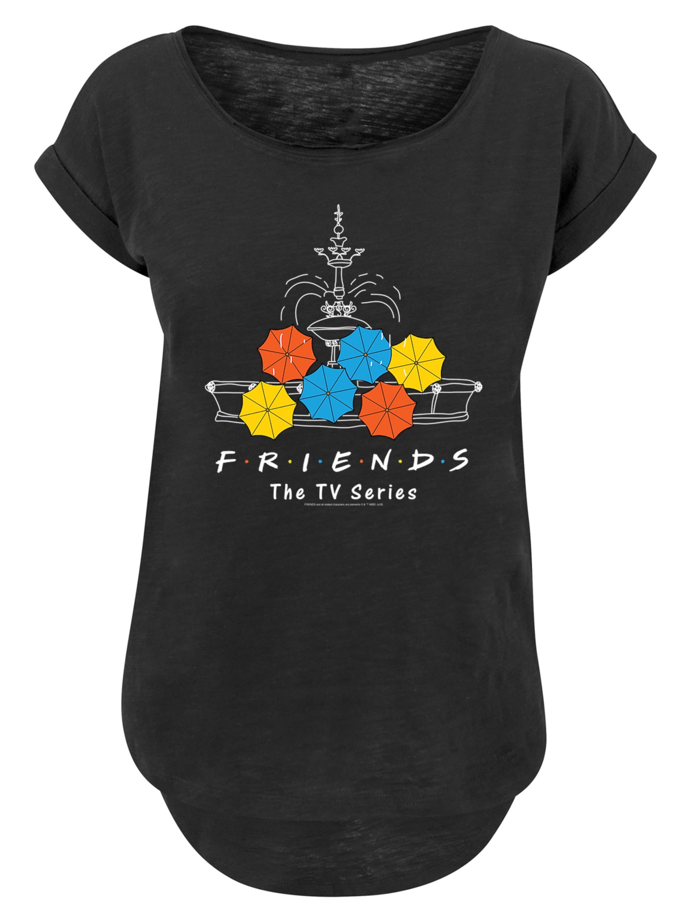 Frauen Shirts & Tops F4NT4STIC Shirt 'Friends' in Schwarz - GP30755