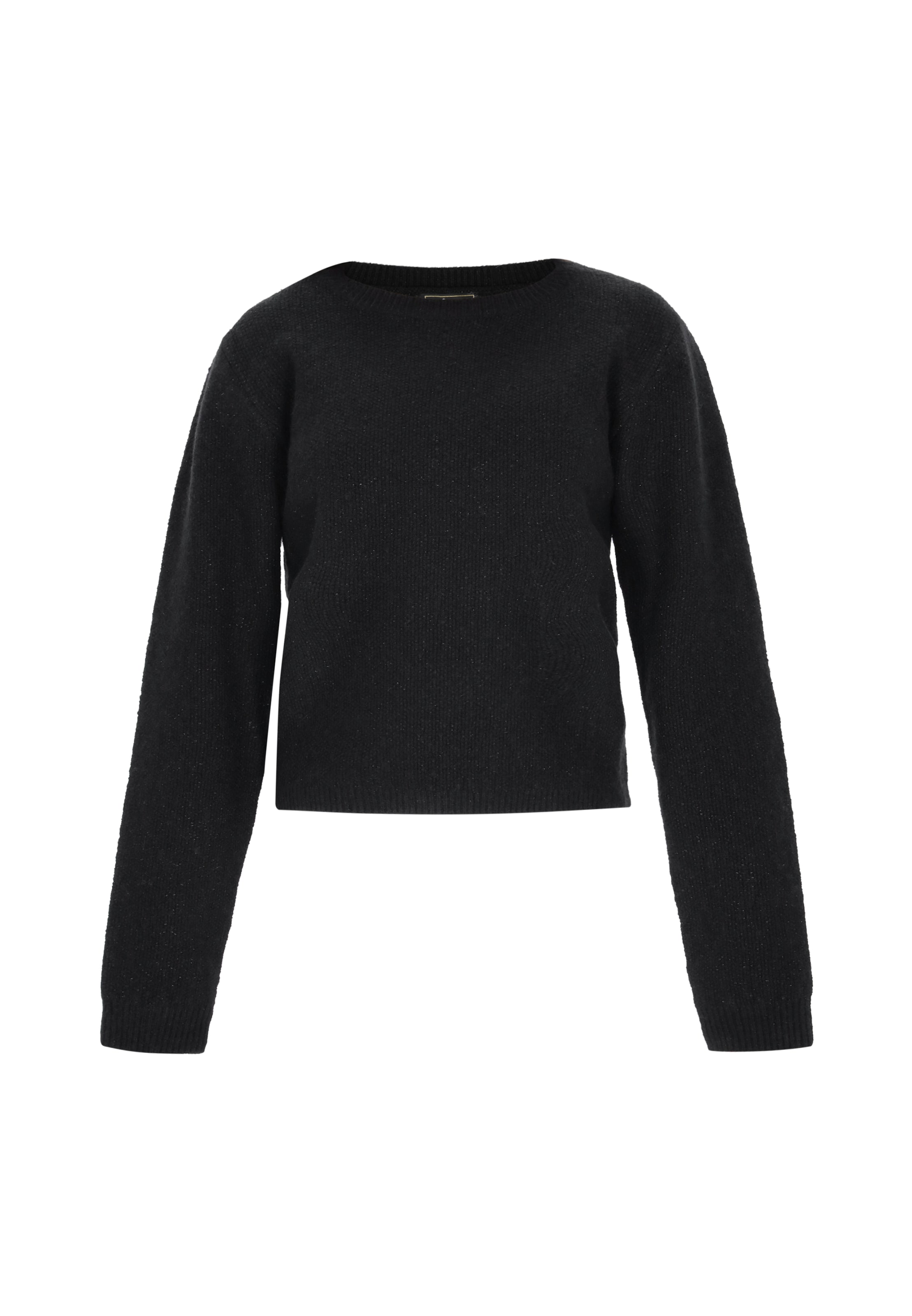faina Pullover in Schwarz: Vorderseite