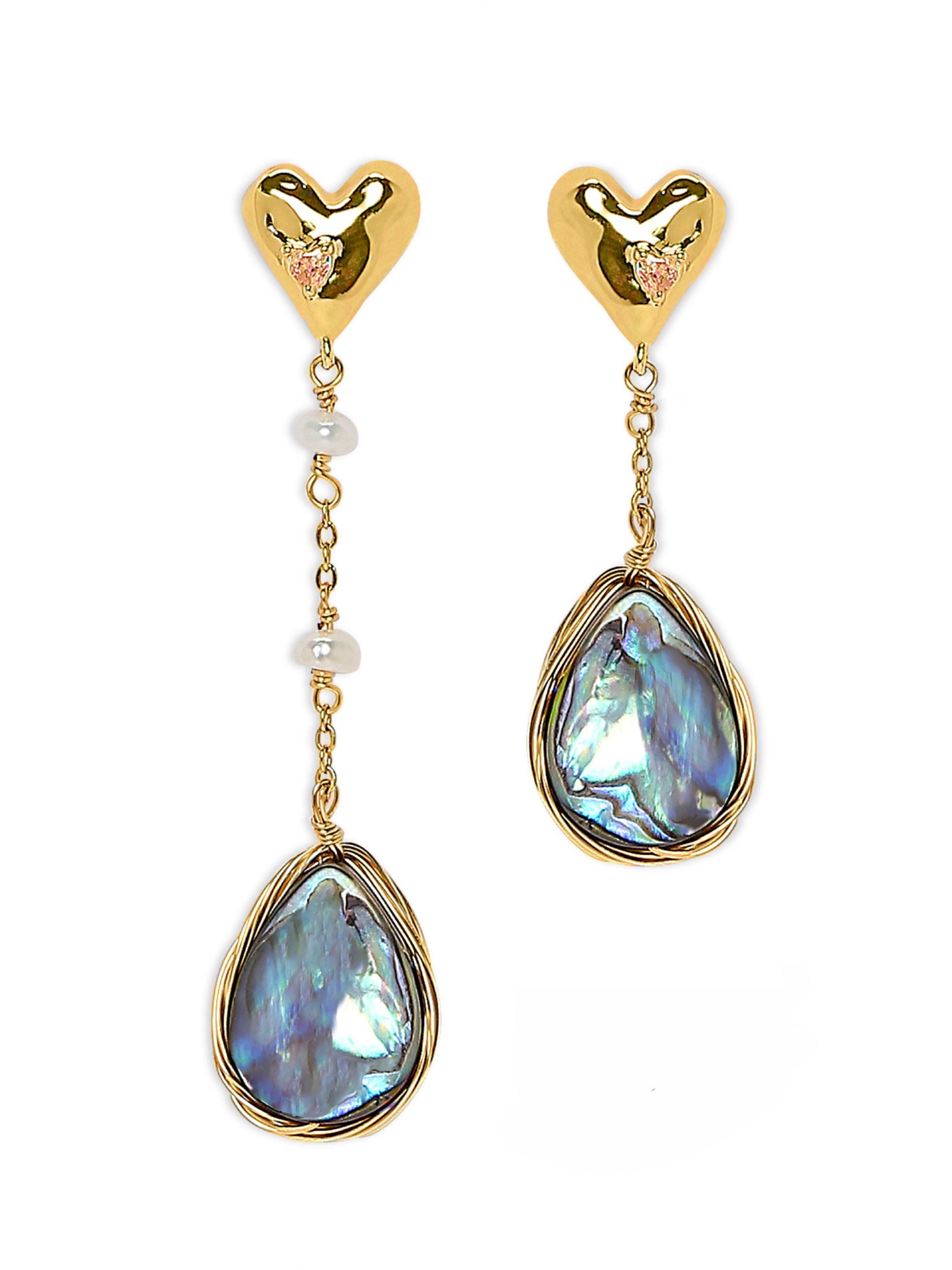 MISH Ohrringe 'Eve' in Gold: Vorderseite