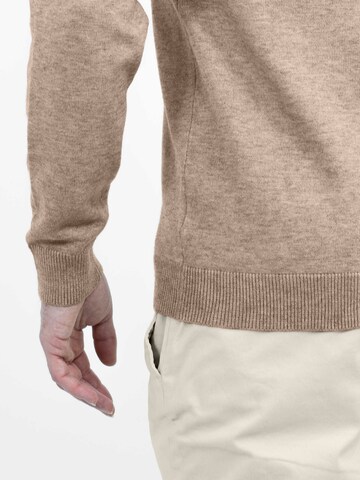 Vercate Pullover 'No. 15' in Braun