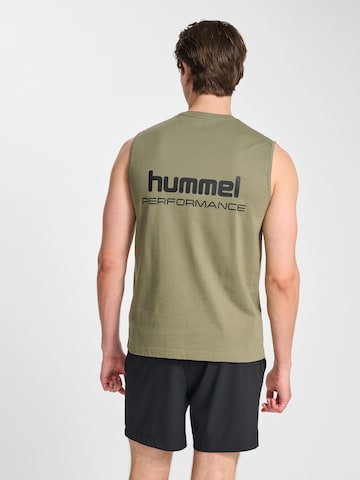 Hummel Functioneel shirt in Groen: voorkant