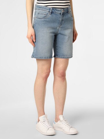 Marie Lund Regular Jeans in Blau: Vorderseite