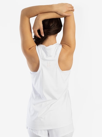 balta Spyder Sportiniai marškinėliai be rankovių