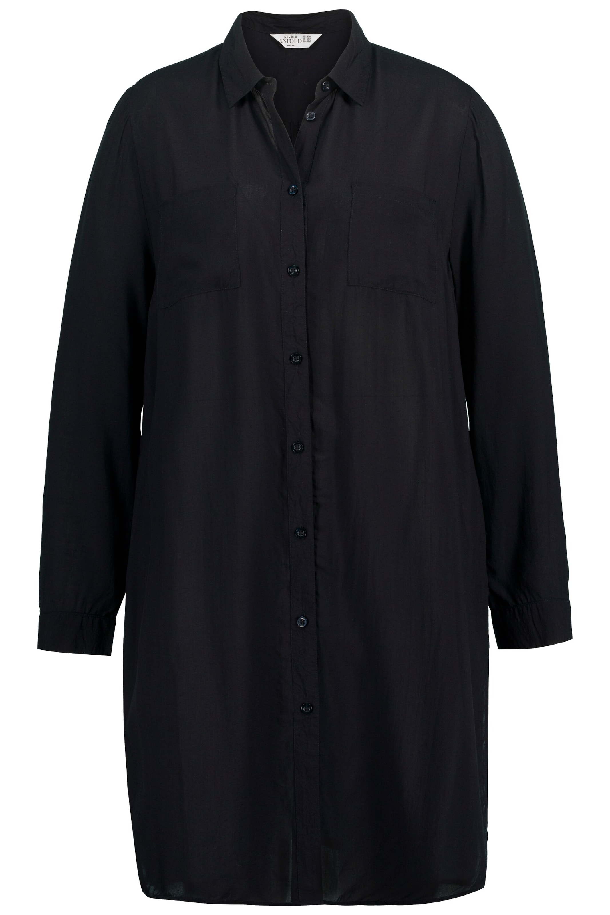 Studio Untold Bluse in Schwarz: Vorderseite