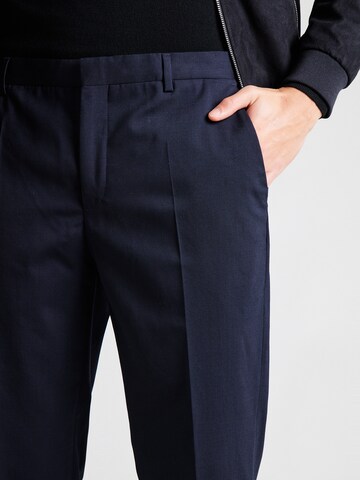 Calvin Klein Slimfit Παντελόνι με τσάκιση σε μπλε