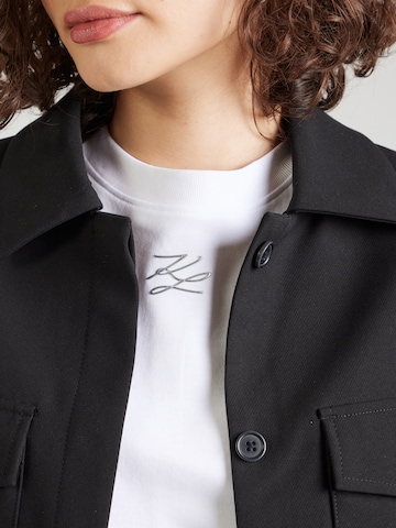 Karl Lagerfeld Μπλουζάκι σε λευκό