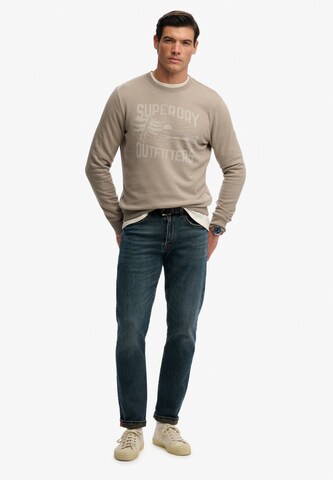 Sweat-shirt 'Superdry Retro' Superdry & Co en vert