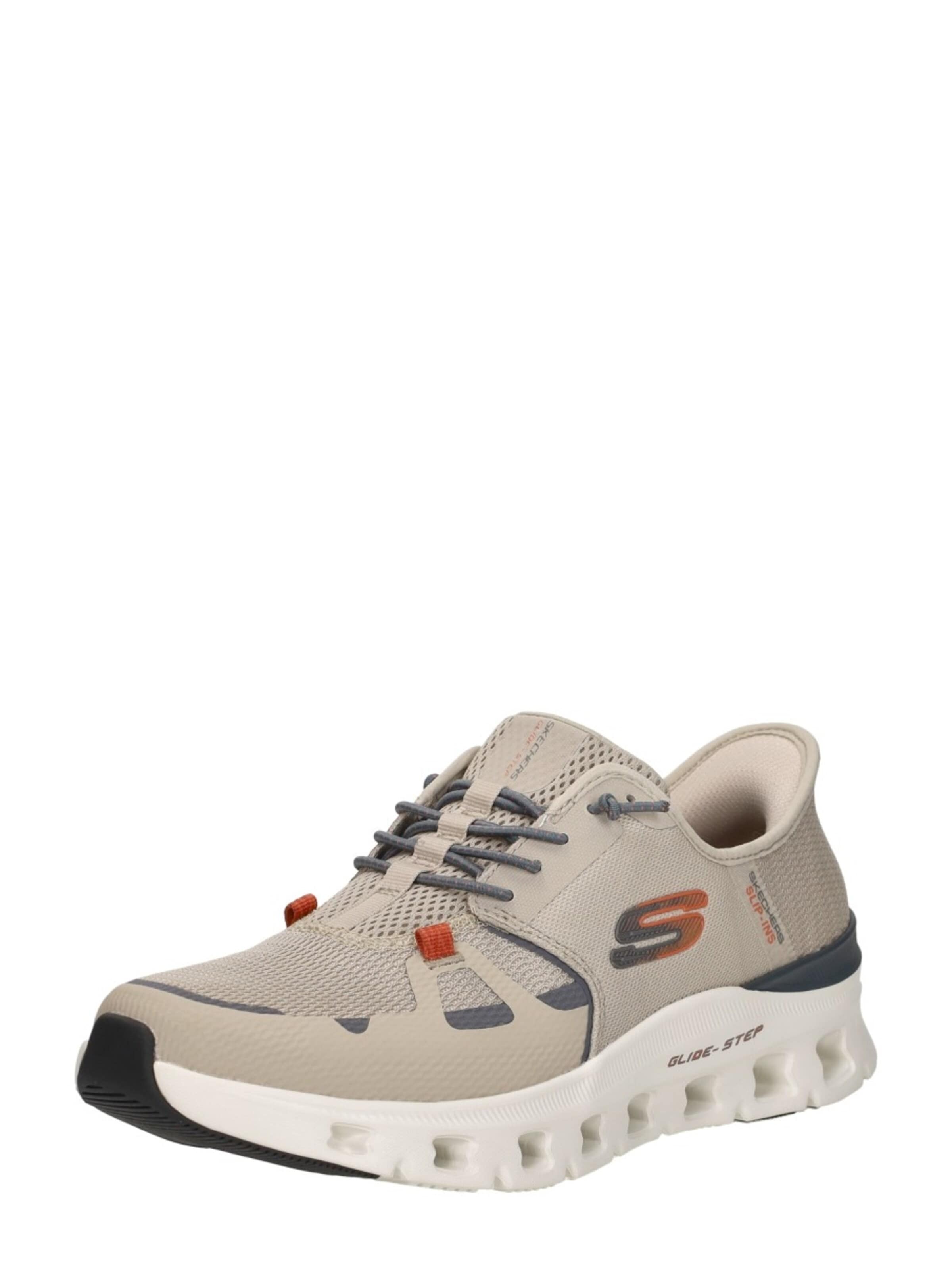 SKECHERS Platform trainers 'Slip-Ins: Glide-Step Pro' in Beige