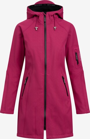 Manteau fonctionnel 'RAIN37' ILSE JACOBSEN en rouge : devant