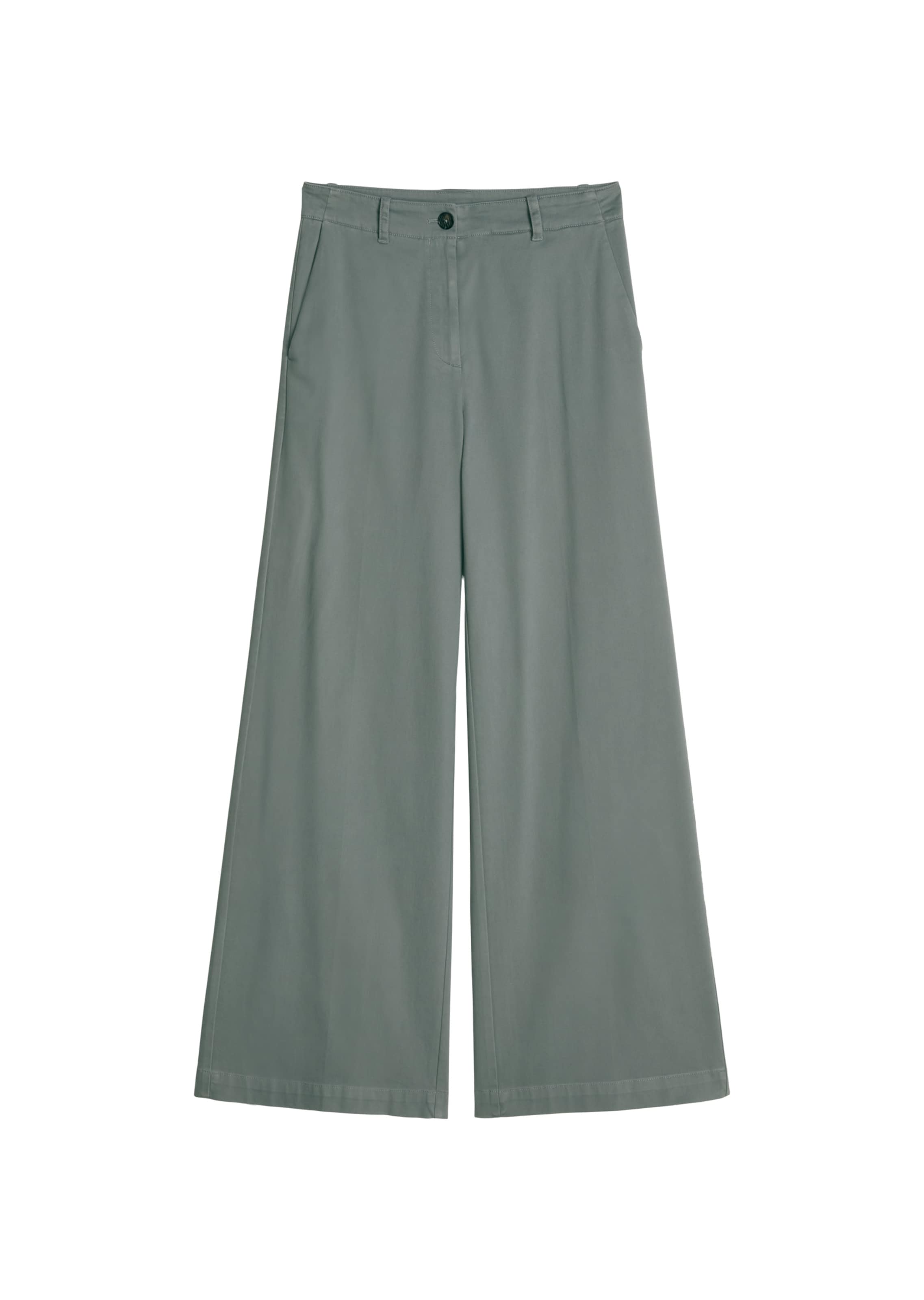 Marc O'Polo Trousers in Grey: front