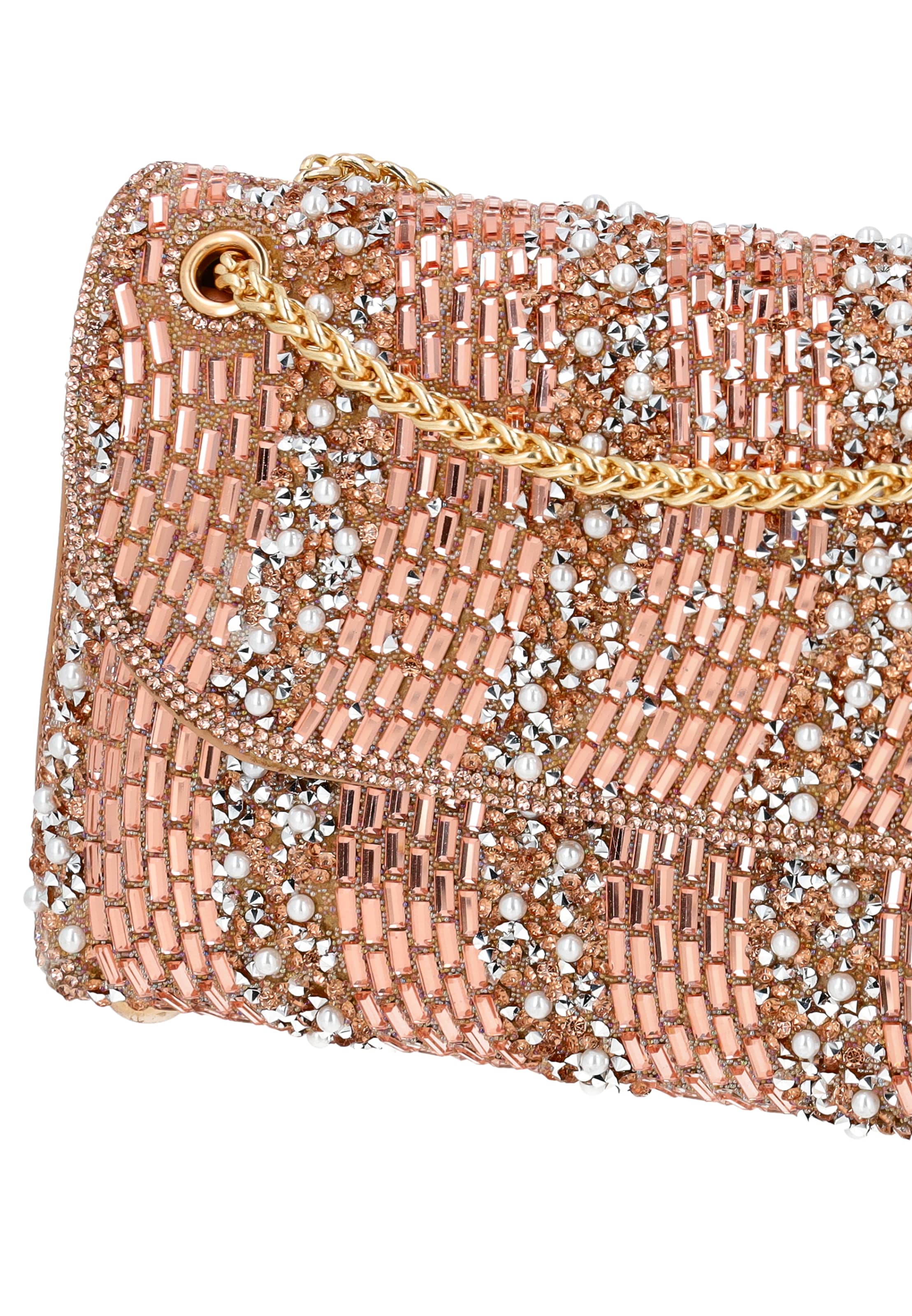 Sac bandoulière faina en rose