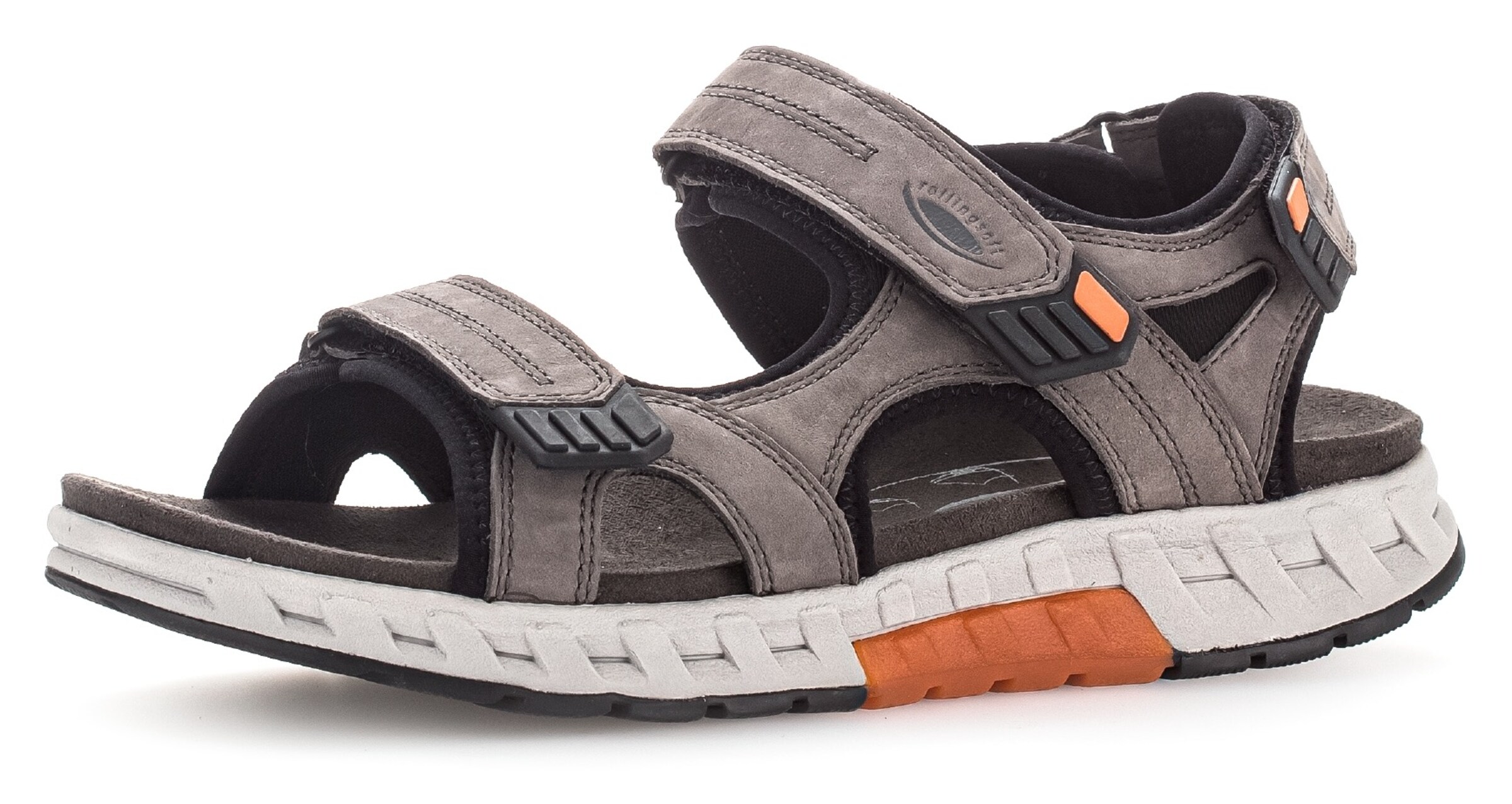 Pius Gabor Sandale in Grau: Vorderseite