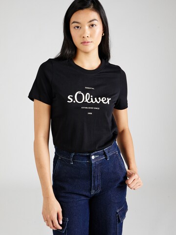 s.Oliver T-Shirt in Schwarz | ABOUT YOU