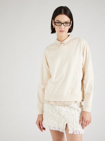 Sweat-shirt 'JDYFLAME' JDY en beige