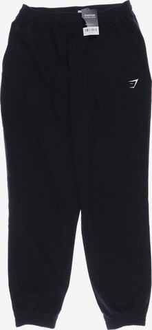 GYMSHARK Pants in L in Black: front