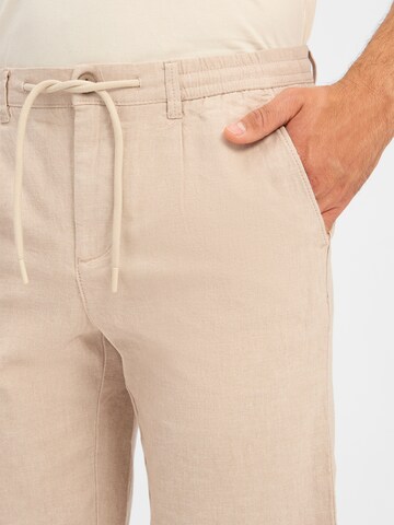Finshley & Harding Regular Pants ' Riley ' in Beige
