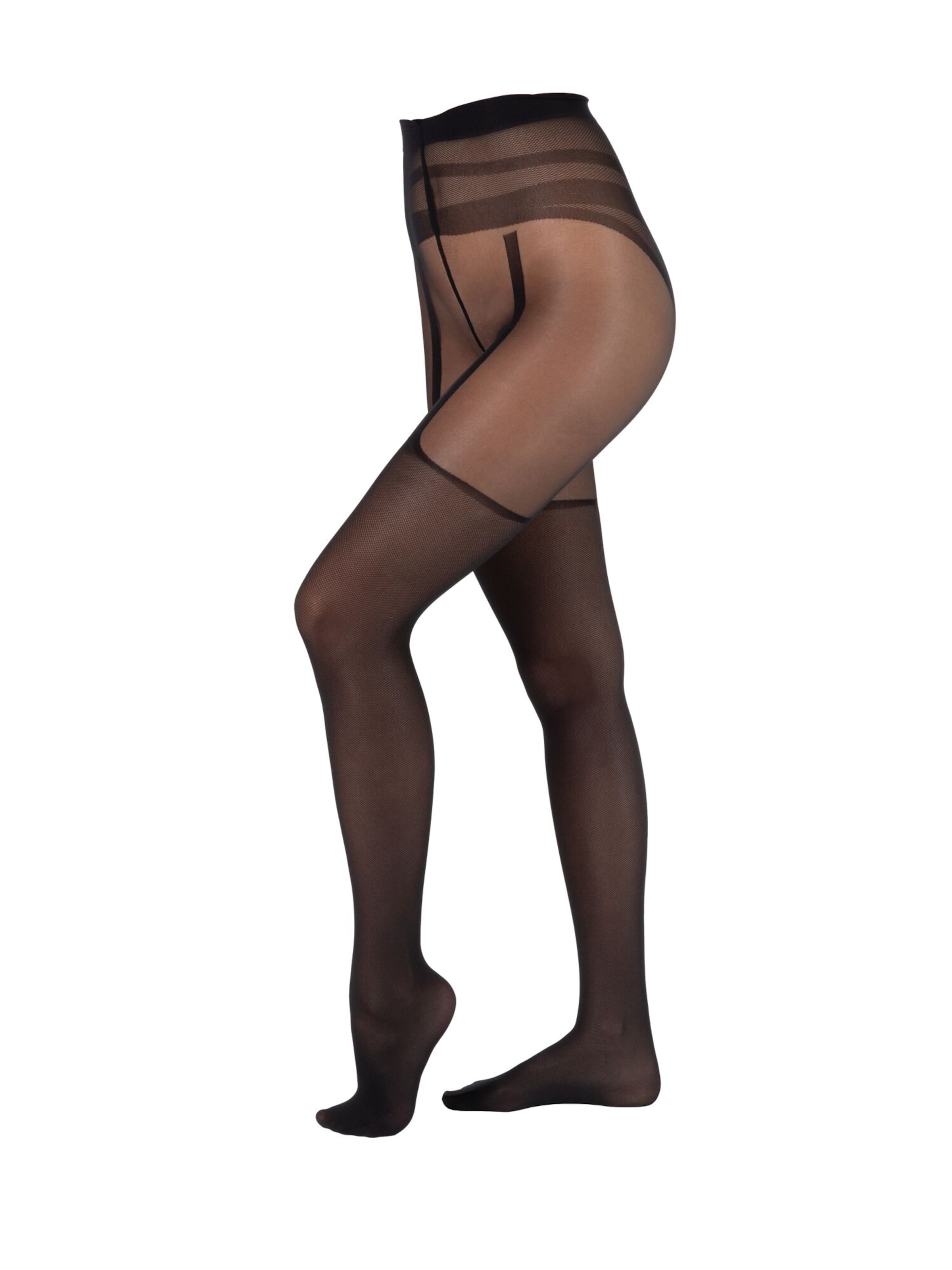 camano Fijne panty in Zwart: voorkant