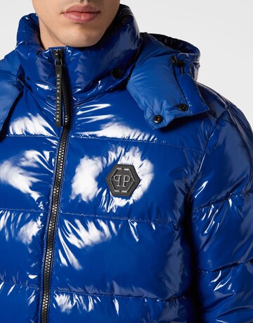 Philipp Plein Winterjacke 'Hexagon' in Blau