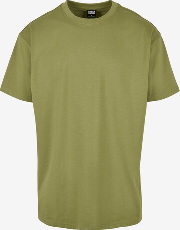 T-Shirt Urban Classics en vert : devant