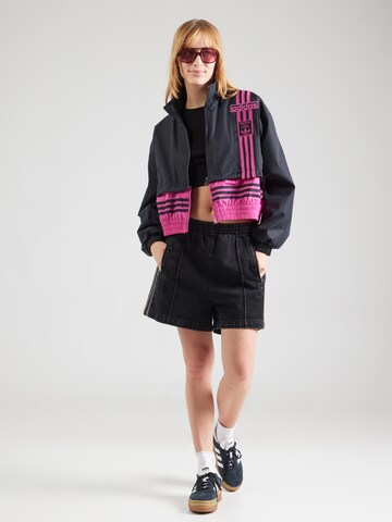 ADIDAS ORIGINALS Кофта на молнии в Черный