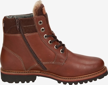 SIOUX Lace-Up Boots 'Adalr' in Brown