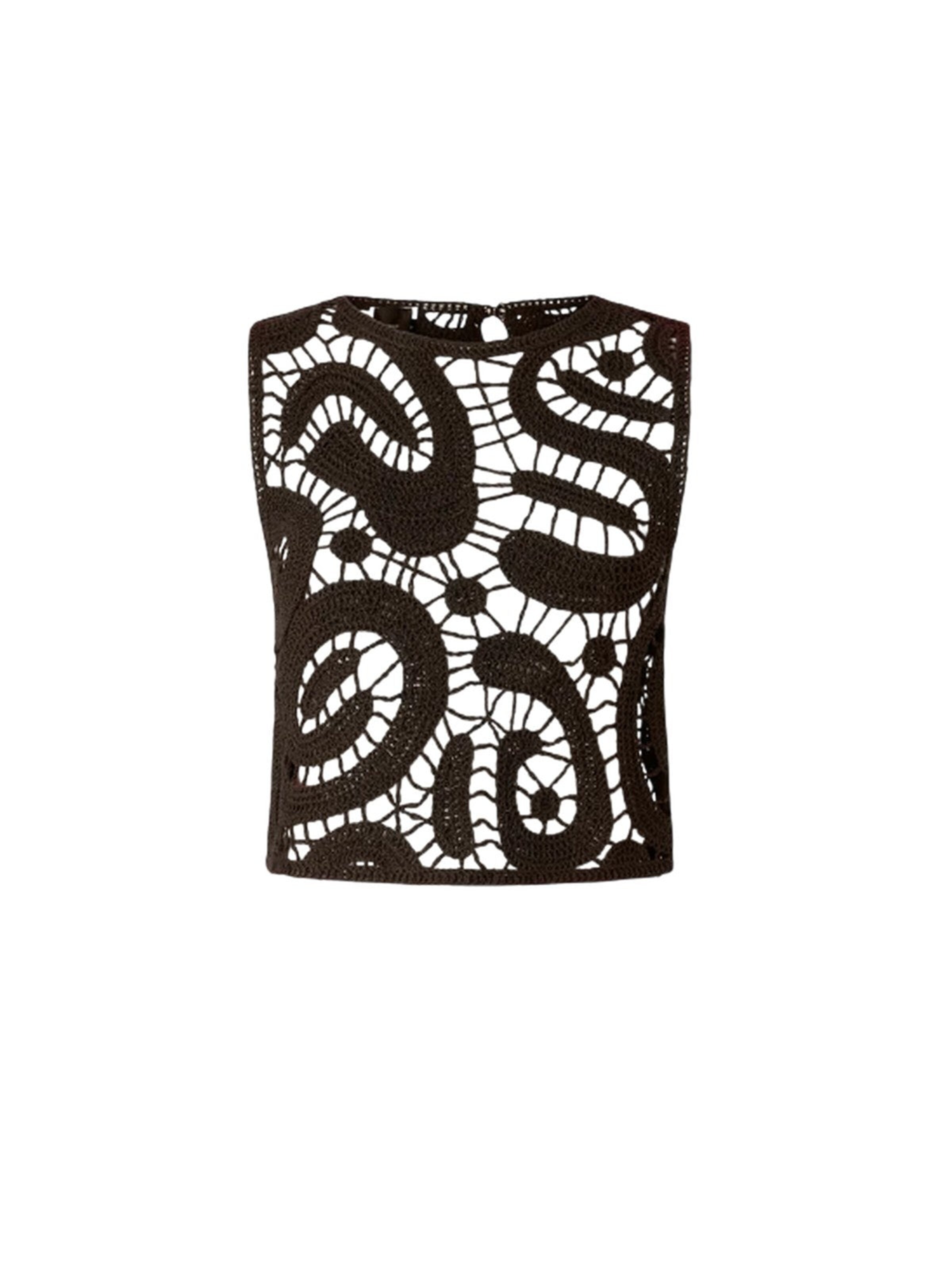 Haut PINKO en marron : devant