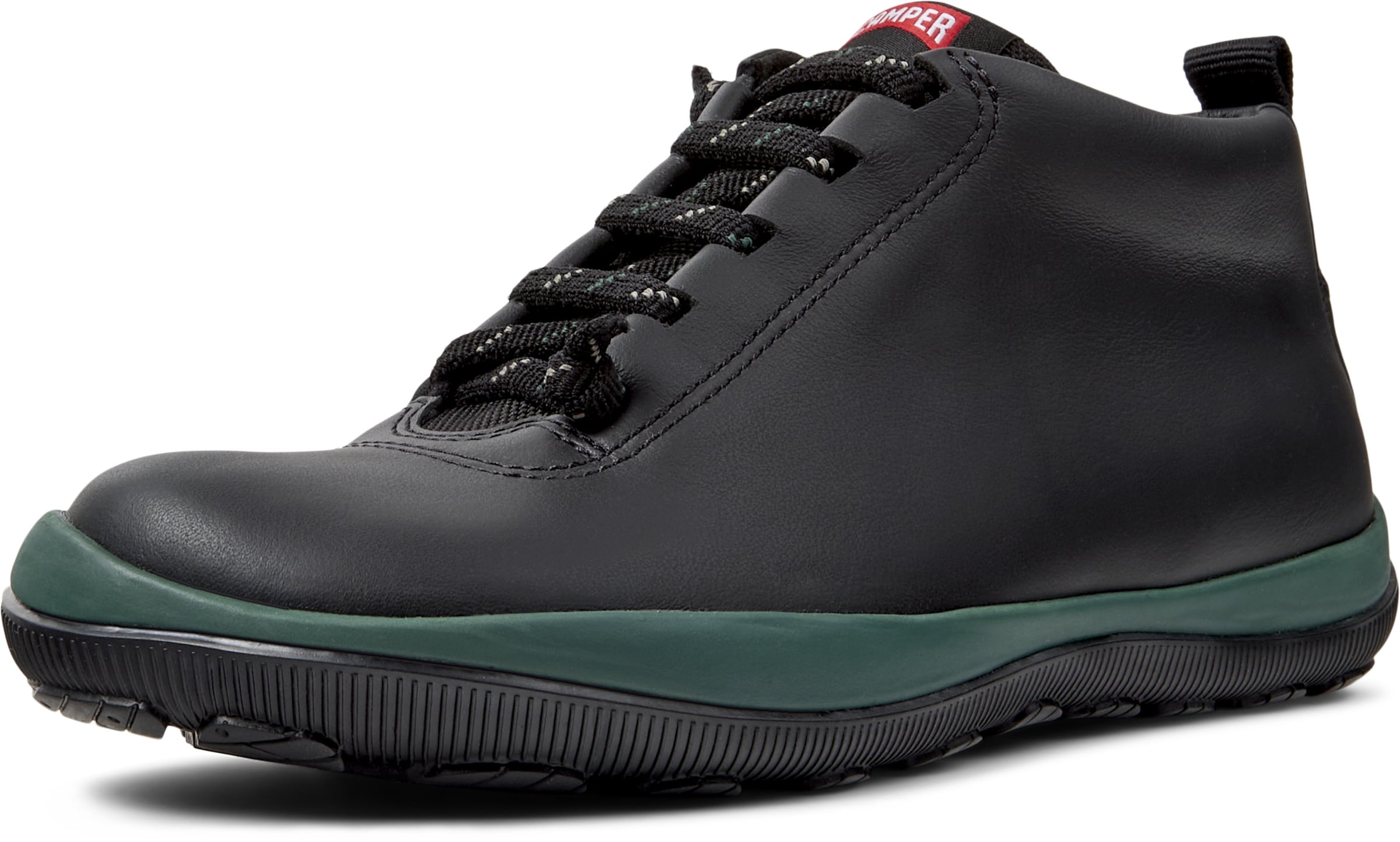 Bottines 'Peu Pista' CAMPER en noir : devant