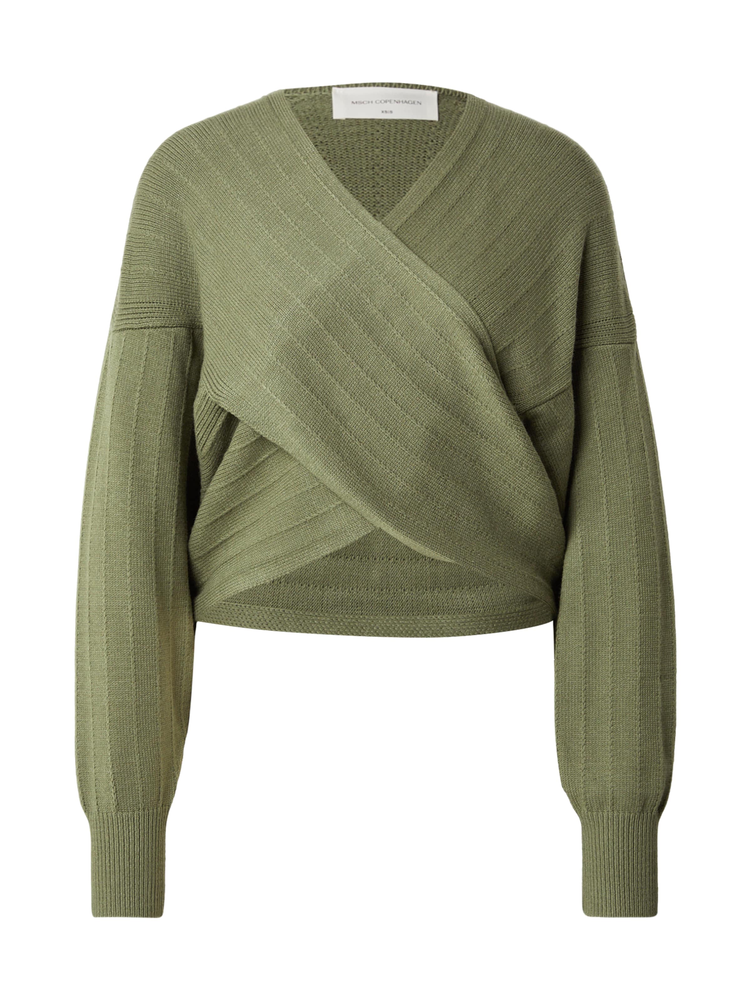 MSCH COPENHAGEN Πουλόβερ 'Zine Rachelle' σε πράσινο, Άποψη προϊόντος