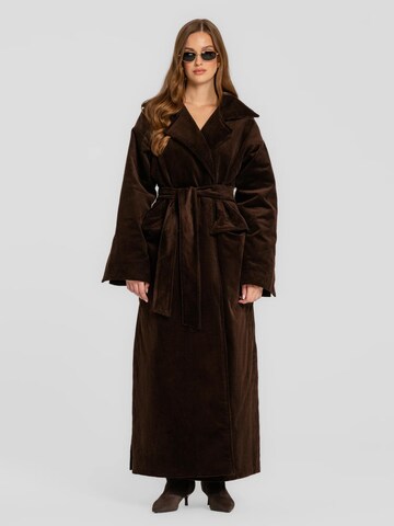 mandragora Übergangsmantel 'Area' in Braun
