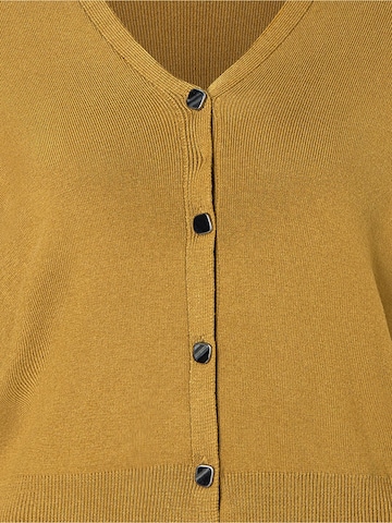 MORE & MORE Knit Cardigan in Yellow