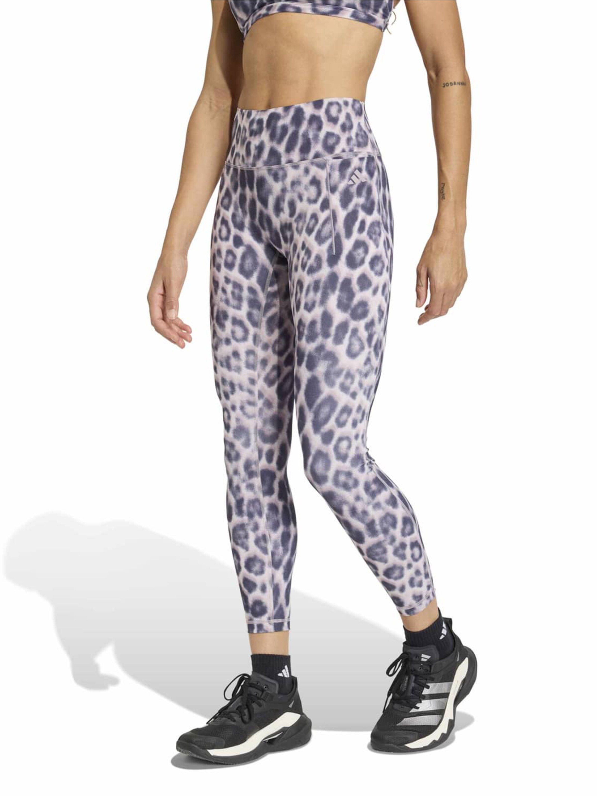 ADIDAS PERFORMANCE Skinny Workout Pants 'OPT' in Blue: front