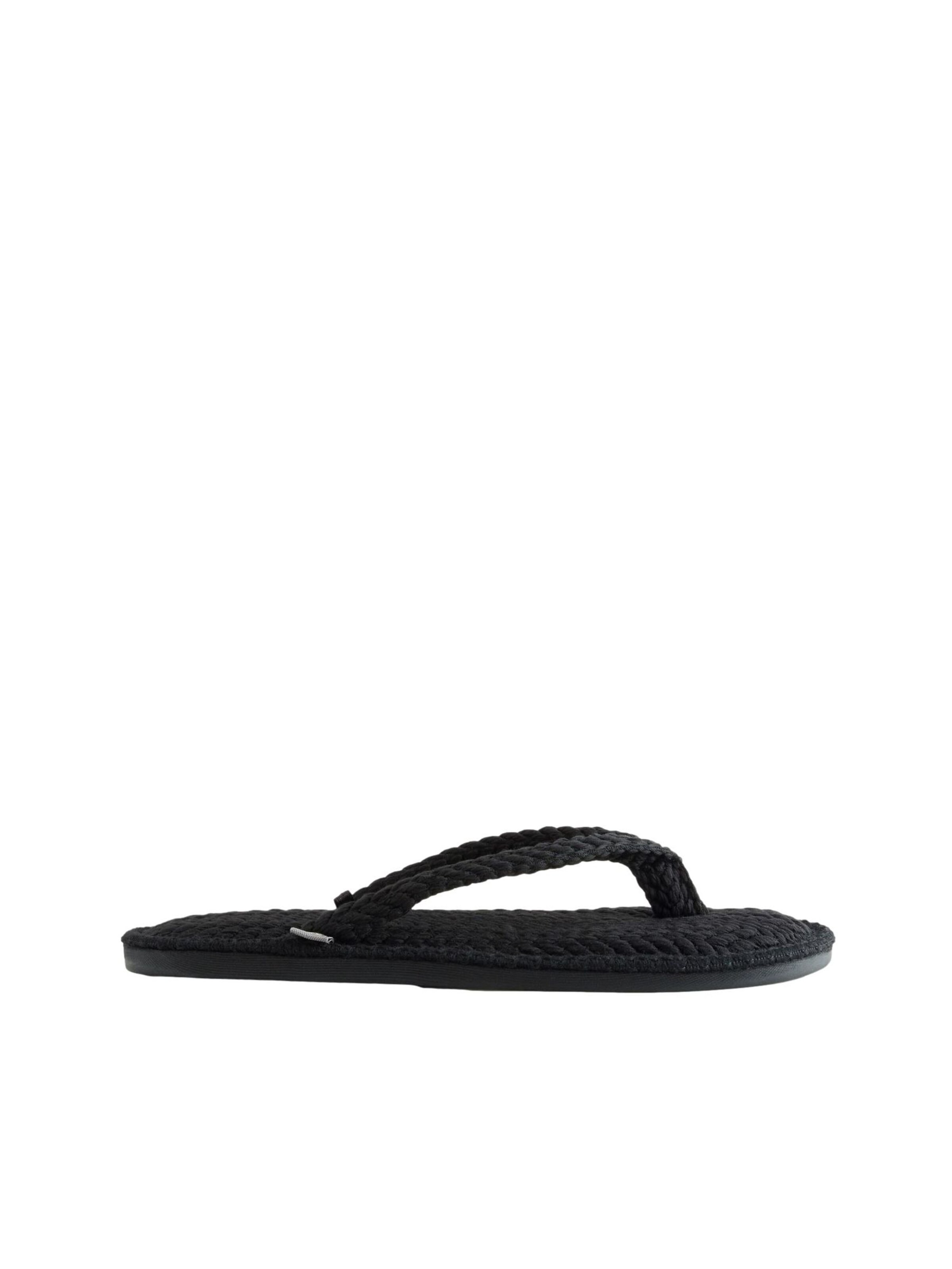 Next T-bar sandals in Black