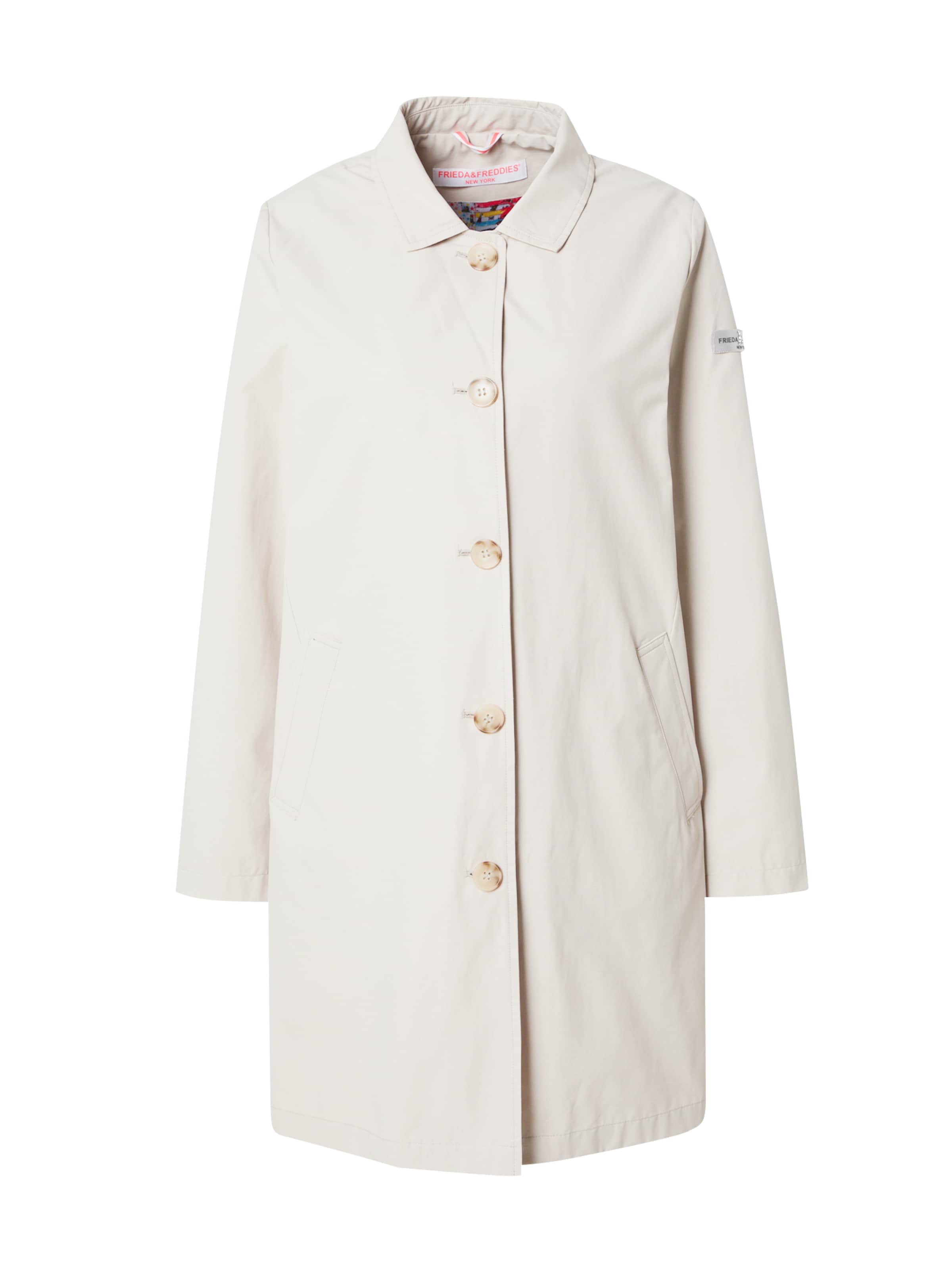 Cappotto di mezza stagione di Frieda & Freddies NY in beige: frontale