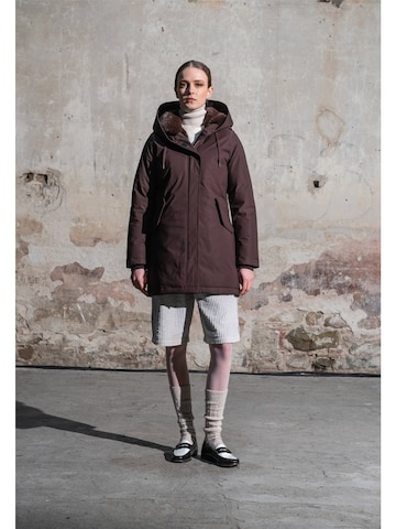 Canadian Classics Winter jacket ' LANIGAN ' in Brown: front