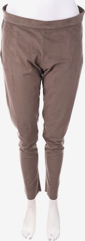 Twin Set Pants in L in Brown: front