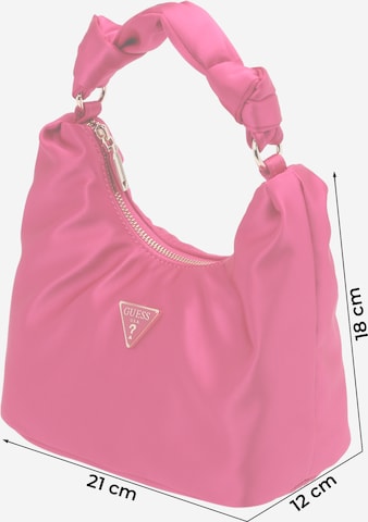 GUESS Handtasche 'Velina' in Pink