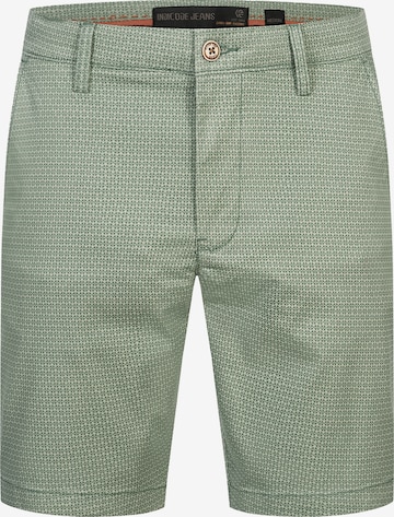 INDICODE JEANS Chino Pants 'Lubin' in Green: front
