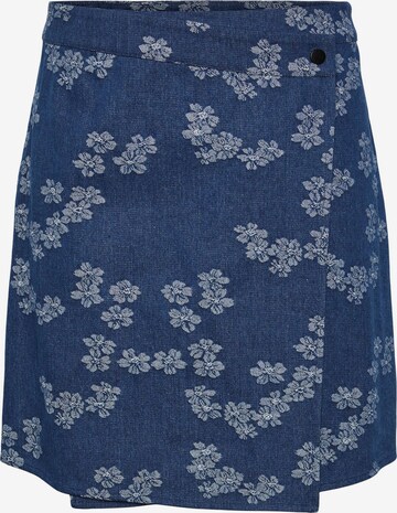 PIECES Rok in Blauw: voorkant