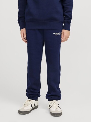 Effilé Pantalon de sport 'JPSTGordon JJVesterbro' Jack & Jones Junior en bleu : devant