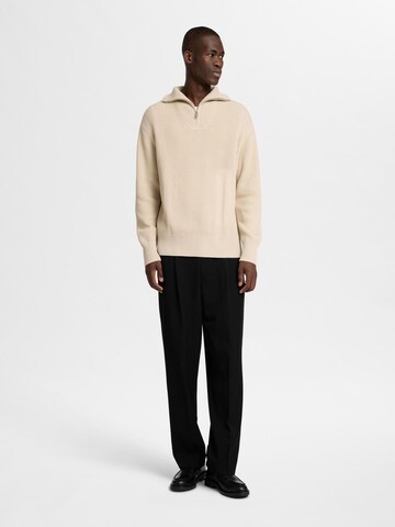 SELECTED HOMME Pullover i beige