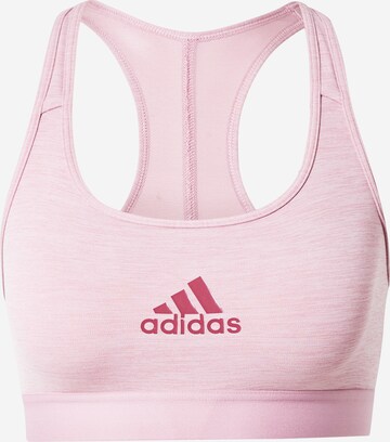 Bustino Reggiseno sportivo di ADIDAS SPORTSWEAR in lilla: frontale