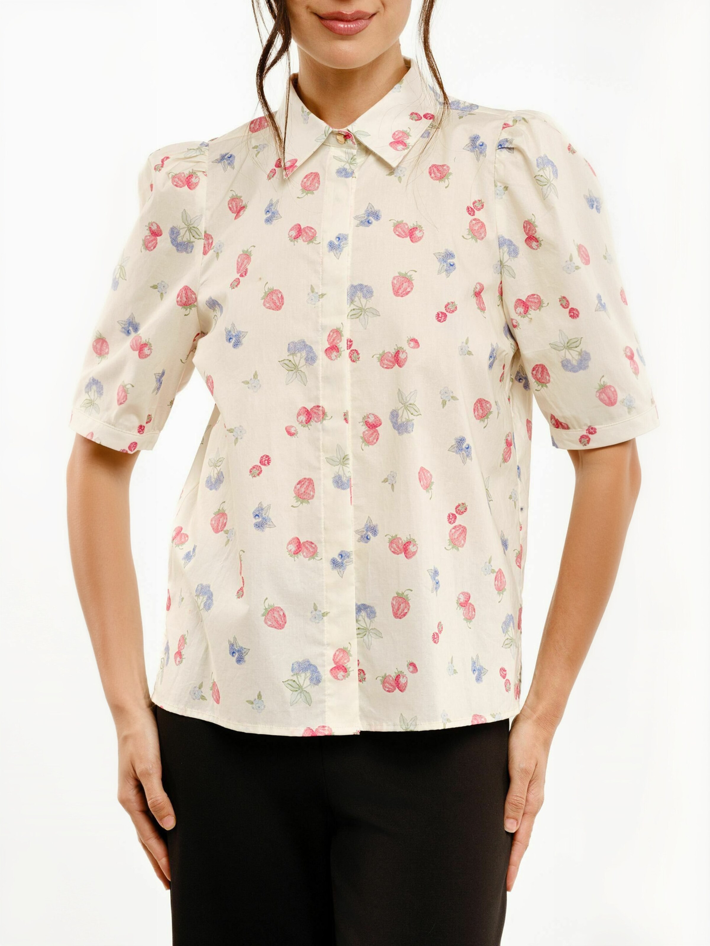 Liberte Essentiel Top ' FLORA ' in White